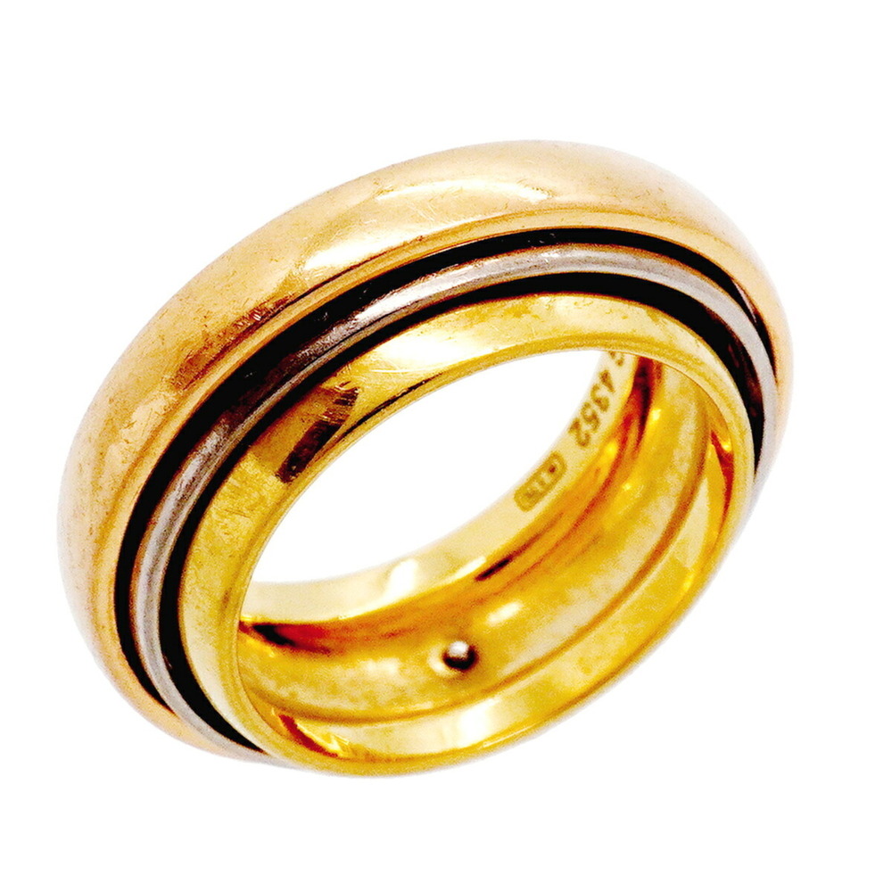 Cartier Trinity Must Essence Ring, 18K Yellow Gold, White Pink Size #52 (Wome...
